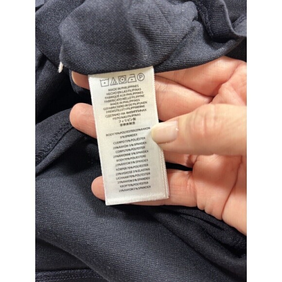 Michael Kors Sheath Dress Black Size 6 Sleeveless Zipper Accent Bodycon Lined - Picture 7 of 12